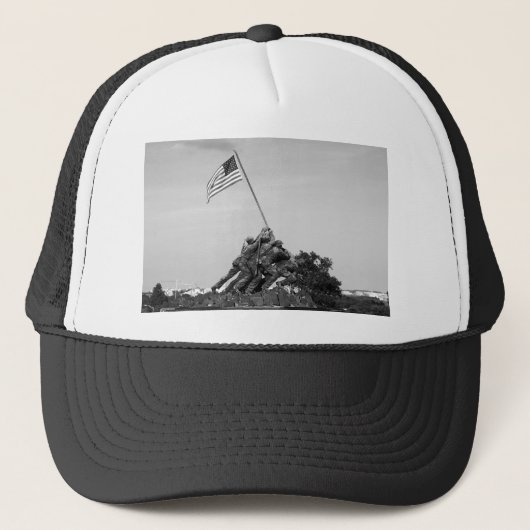 Iwo Jima Memorial Trucker Pet (Voorkant)