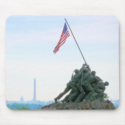 Iwo Jima Memorial Washington DC Muismat (Voorkant)