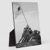 Iwo Jima-monument Fotoplaat (Zijkant)