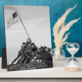Iwo Jima-monument Fotoplaat (Zijkant)