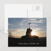Iwo Jima Monument - Herfst River, MA Briefkaart (Voorkant / Achterkant)