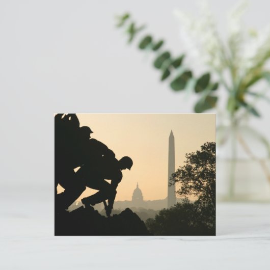 Iwo Jima Morning Briefkaart (Staand voorkant)