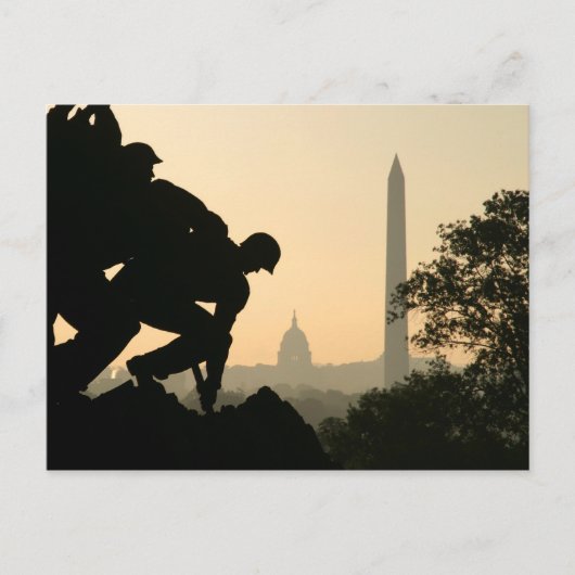 Iwo Jima Morning Briefkaart (Voorkant)