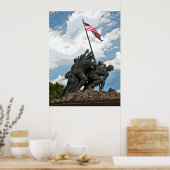 Iwo Jima - Posterized Poster (Keuken)