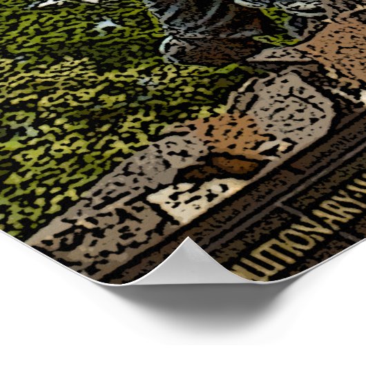 Iwo Jima - Posterized Poster (Hoek)