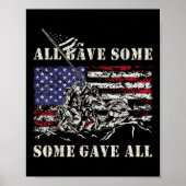 Iwo Jima Wwii Veteraan 4 juli Leger Amerikaanse vl Poster (Voorkant)