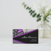 iWrite - Novelist Writer Editor Visitekaartje (Staand voorkant)