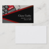 iWrite - Novelist Writer Editor Visitekaartje (Voorkant / Achterkant)