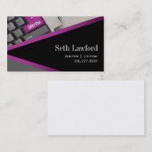 iWrite - Novelist Writer Editor Visitekaartje (Voorkant / Achterkant)