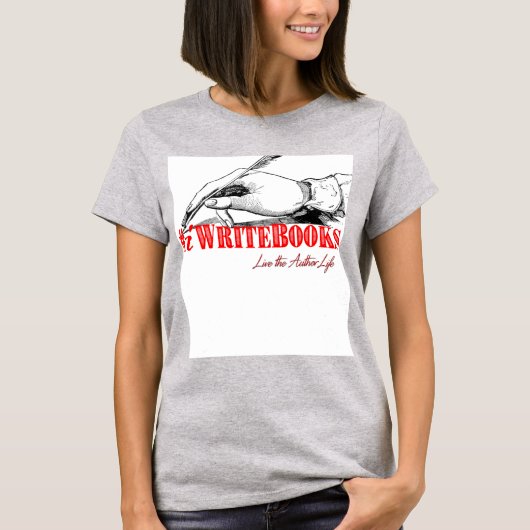 #iWriteBooks T-shirt (Voorkant)