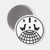 IWW Logo magneet (Voorkant / Achterkant)
