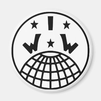 IWW Logo magneet