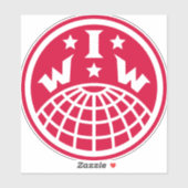 IWW Logo Sticker (Vel)