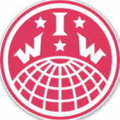 IWW Logo Sticker (Voorkant)