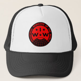 IWW Logo, Wobblies - Een grote Unie Trucker Pet