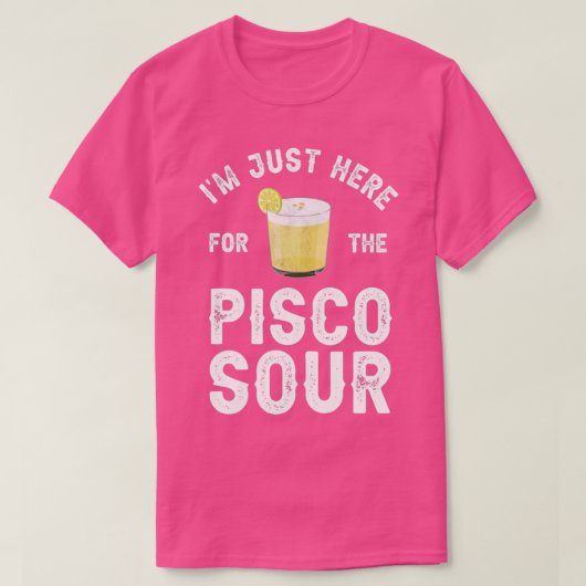 Ix27 m hier voor de Pisco-zure T-shirt (Design voorkant)