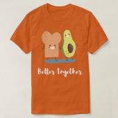 Ix27 m met de avocado beter bij elkaar t-shirt (Design voorkant)