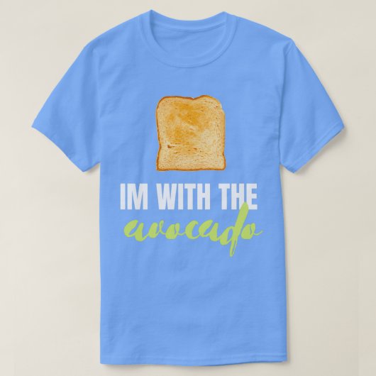 Ix27 m met de Avocado Toast Kerstmis 5 T-shirt (Design voorkant)