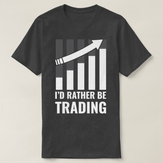 Ix27D in plaats van beurskoers T-shirt (Design voorkant)