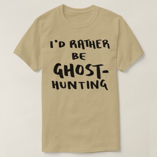Ix27d in plaats van GhostHunting T-shirt (Design voorkant)