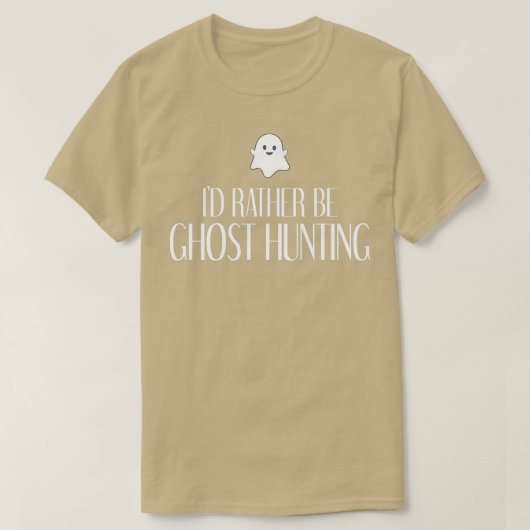 Ix27d in plaats van te jagen op grappig halloween t-shirt (Design voorkant)