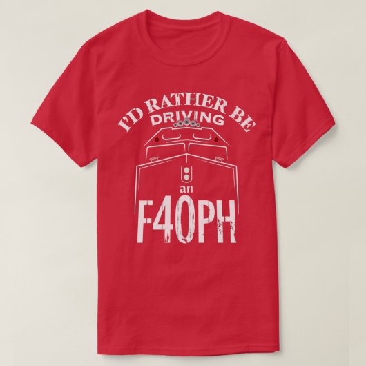 Ix27d Rijd liever een F40PH T-shirt (Design voorkant)