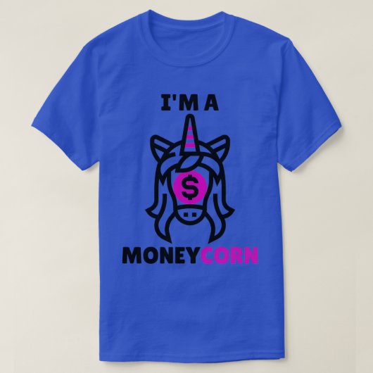 Ix27m A Moneycorn Unicorn Money Trading Capital T-shirt (Design voorkant)