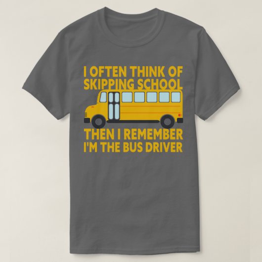 Ix27m de buschauffeur van de bus t-shirt (Design voorkant)