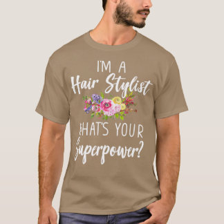 Ix27m een haarstijllijst met 27s uw stroomverbruik t-shirt