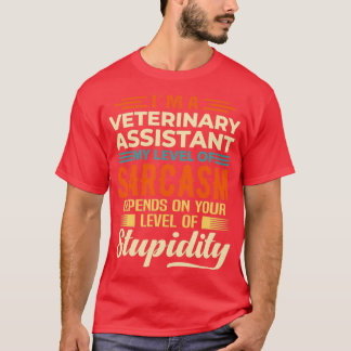 Ix27m een veterinair assistent 2 t-shirt