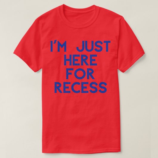 Ix27m hier voor Recess 2 T-shirt (Design voorkant)