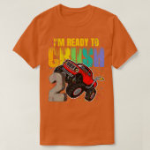 Ix27m klaar om vrachtwagen langer dan 2 jaar oud 2 t-shirt (Design voorkant)