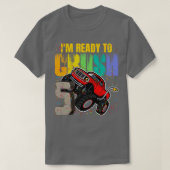 Ix27m klaar om vrachtwagen over 5 jaar oud 5 jaar  t-shirt (Design voorkant)