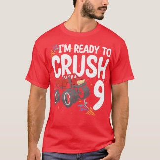 Ix27m klaar om vrachtwagen over 9 jaar oud 9 jaar  t-shirt