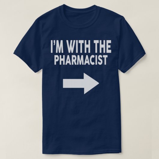 Ix27m met de APOTHEKER voor FARMACISTEN T-shirt (Design voorkant)