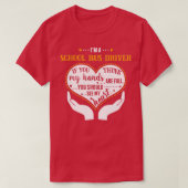 Ix27m Stuurprogramma schoolbus T-shirt (Design voorkant)