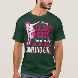 Ix7m Classy Sassy en een beetje Smart Assy Bowling T-shirt