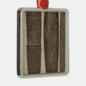 IX Steenbuizen, So Calif Metalen Ornament (Rechts)