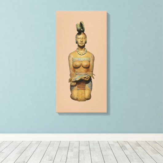 Ixchel Canvas Afdruk (Insitu (Houten vloer))