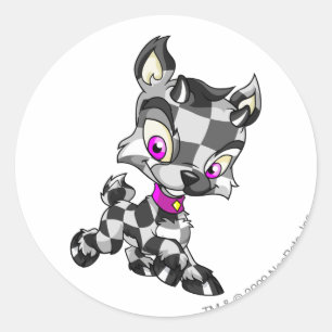 Ixi Gecontroleerd Ronde Sticker