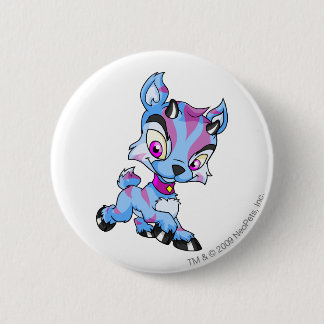 Ixi Striped Ronde Button 5,7 Cm