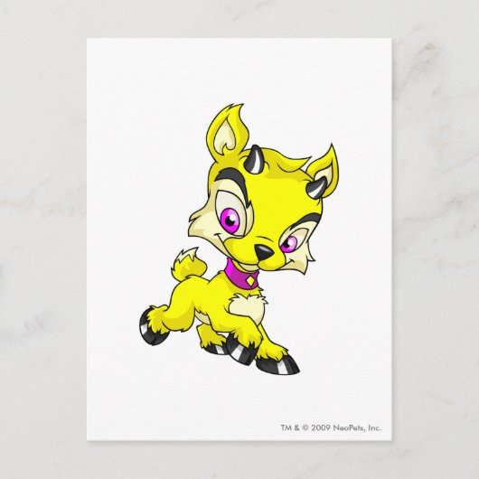 Ixi Yellow Briefkaart (Voorkant)