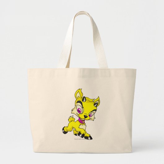Ixi Yellow Grote Tote Bag (Voorkant)