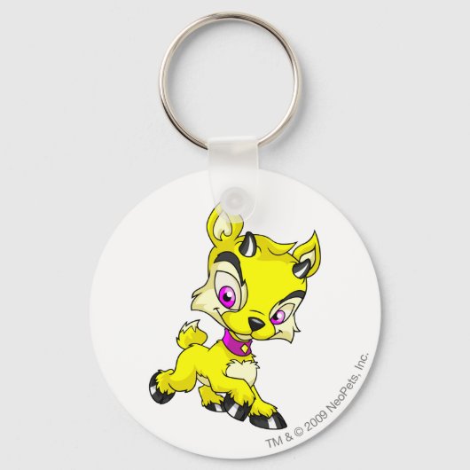 Ixi Yellow Sleutelhanger (Voorkant)