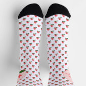 Ixora, Bloem van Maha Sarakham (wit) Crew Sokken (Top)