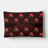 Ixora Coccinea, Bloem van Maha Sarakham (donker) Etui (Achterkant)