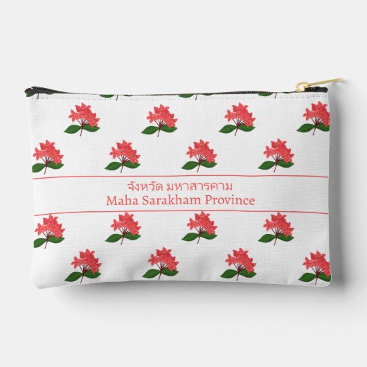 Ixora Coccinea, bloem van Maha Sarakham Etui (Achterkant)