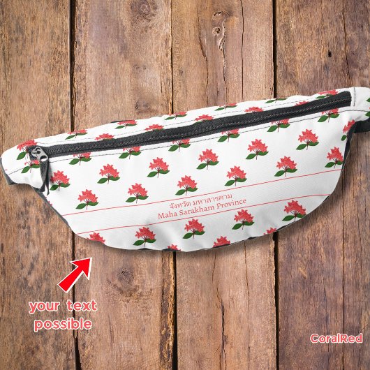 Ixora Coccinea, bloem van Maha Sarakham Heuptasje