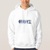 IXOYE 2 Bleu 3D Hoodie (Voorkant)