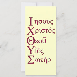 IXOYE-akrostisch (rood)